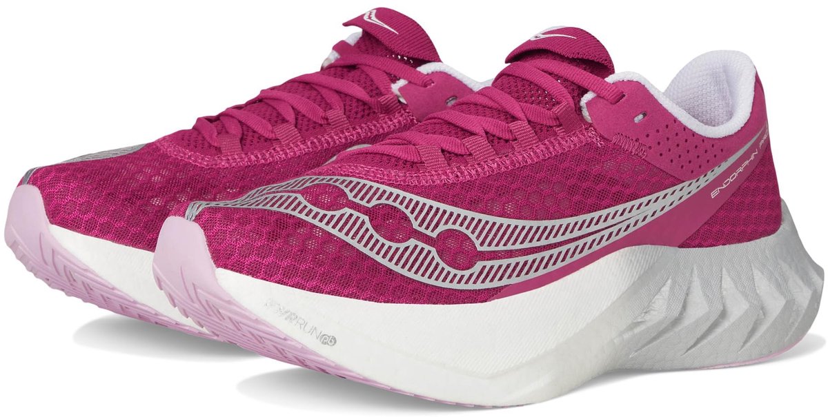 Saucony Endorphin Pro 4 W Magenta 5 5 US Roze