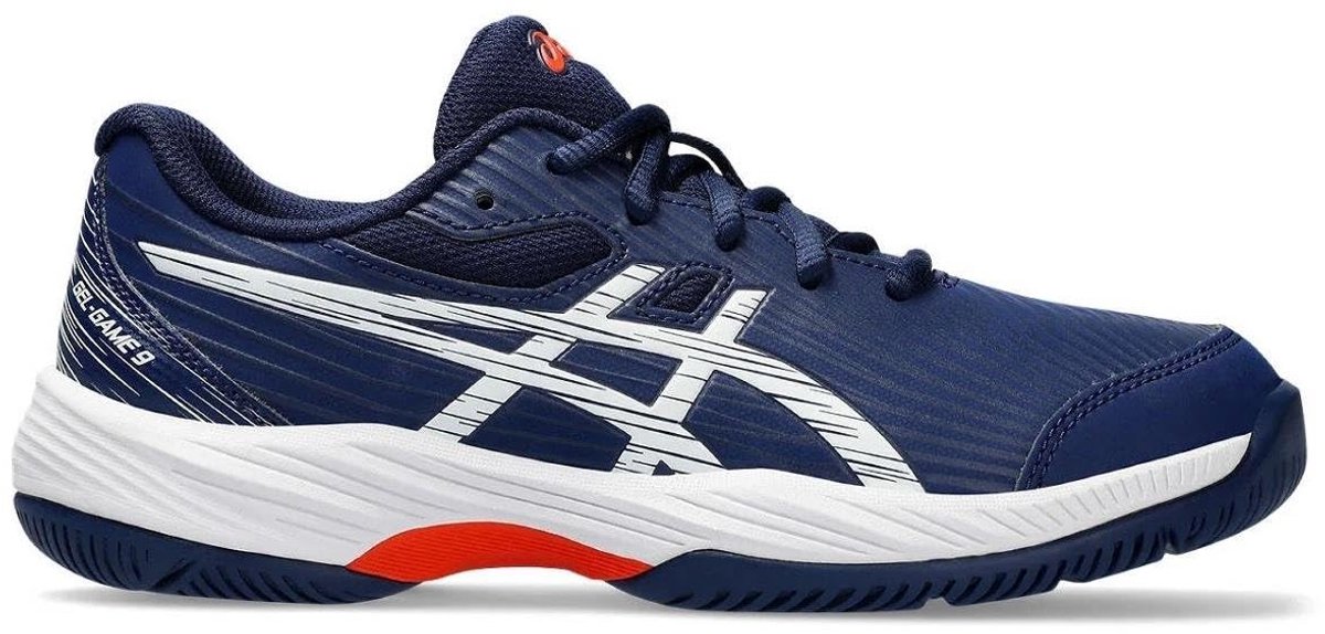 Asics Gel Game 9 GS Tennisschoenen – 33 1/2 Blauw