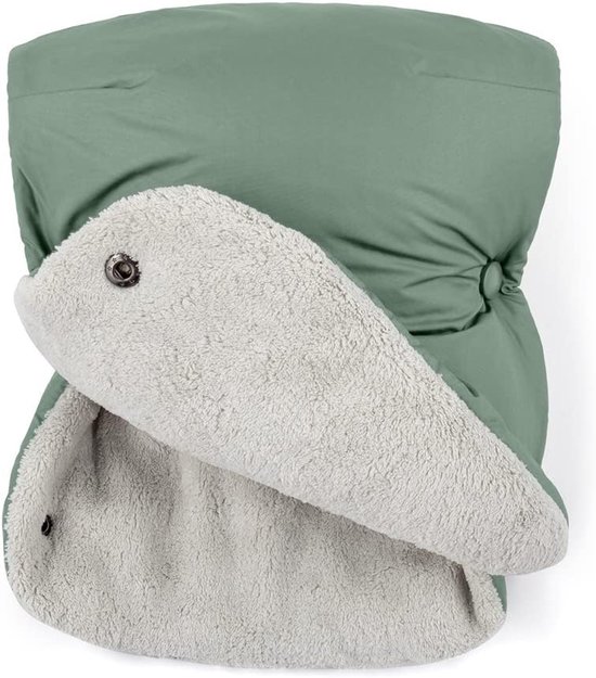 Voetenzak Kinderwagen - Babyzak - Warm Blijven - 3-in-1 Verstelbaar - 110 cm - Eucalyptus Groen — afbeelding 5