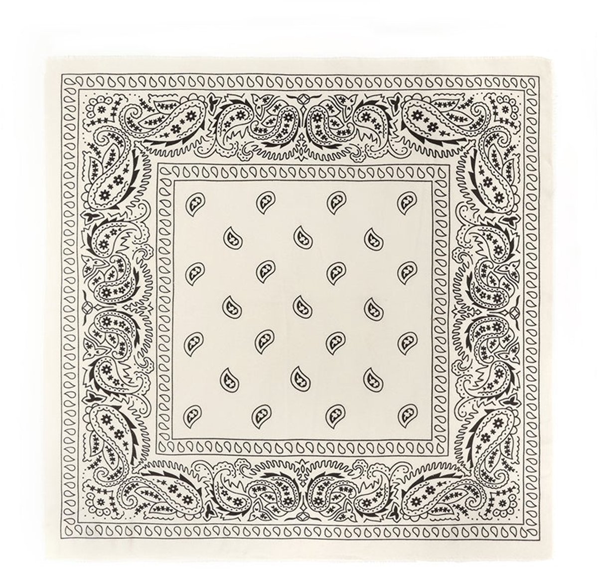 Wintersjaals met paisley-patroon, klassiek polyester, dagelijkse accessoires - Abrikoos