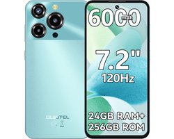OUKITEL C69 Smartphone 24GB RAM-256GB ROM-7.2 inch HD-6000 mAh batterij-Android15