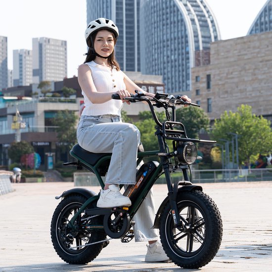 RCB 16" Elektrische Fatbike - 250W - 80 km - 25 km/u - 7 Gang - App,NFC van RCB — afbeelding 4