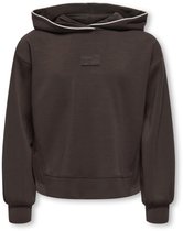 Only - Hoodie - KOGADA - Regular Fit - Coffee Bean Label - Maat 134/140