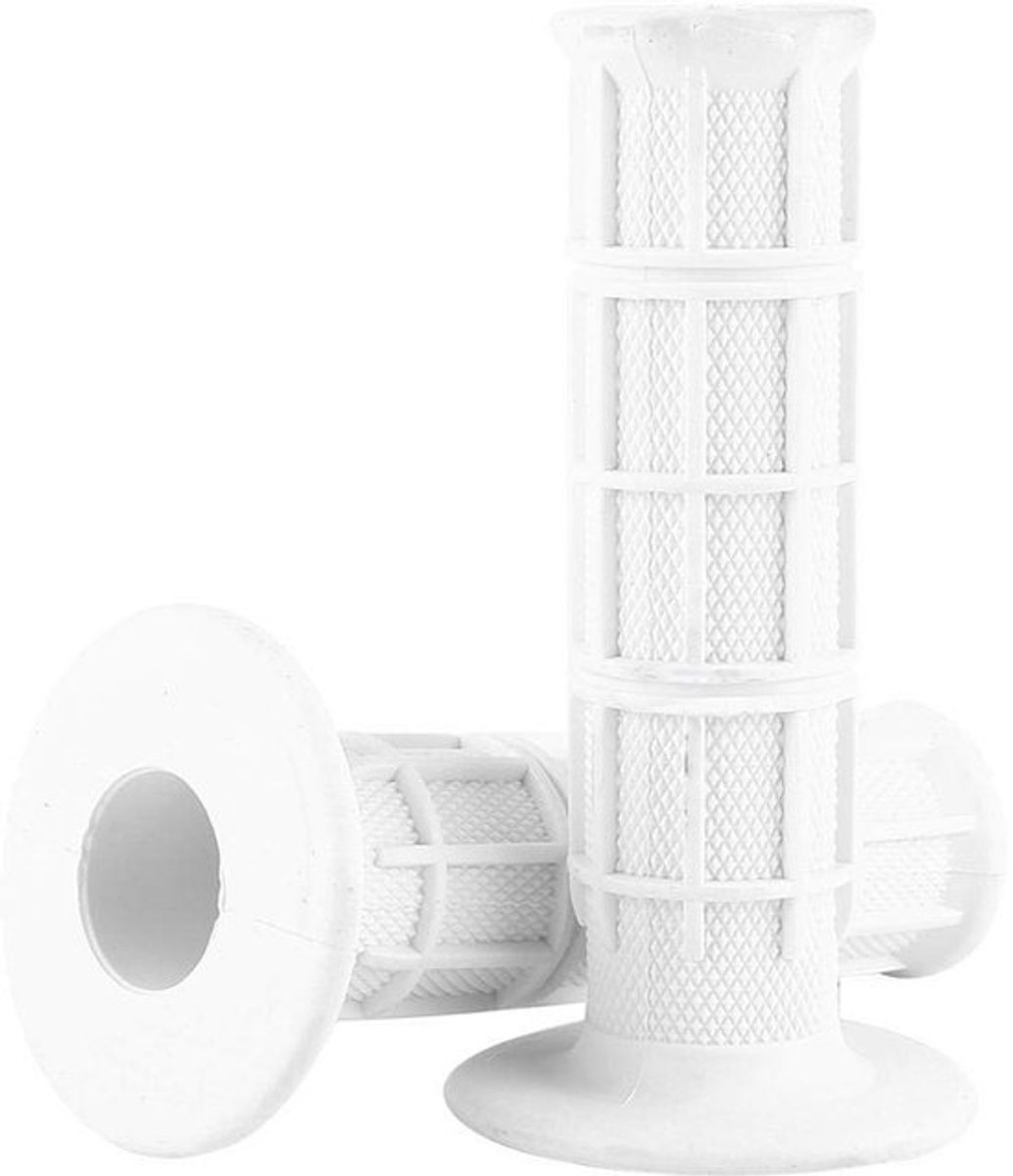 Motorgrepen Antislip Rubber - Universele Stuurhandgrepen 22 mm - Geschikt voor Motoren/Fietsen - Lichtgewicht - Totale Grootte 12 x 6 cm - Inclusief 1 Paar - Motorhandgrepen