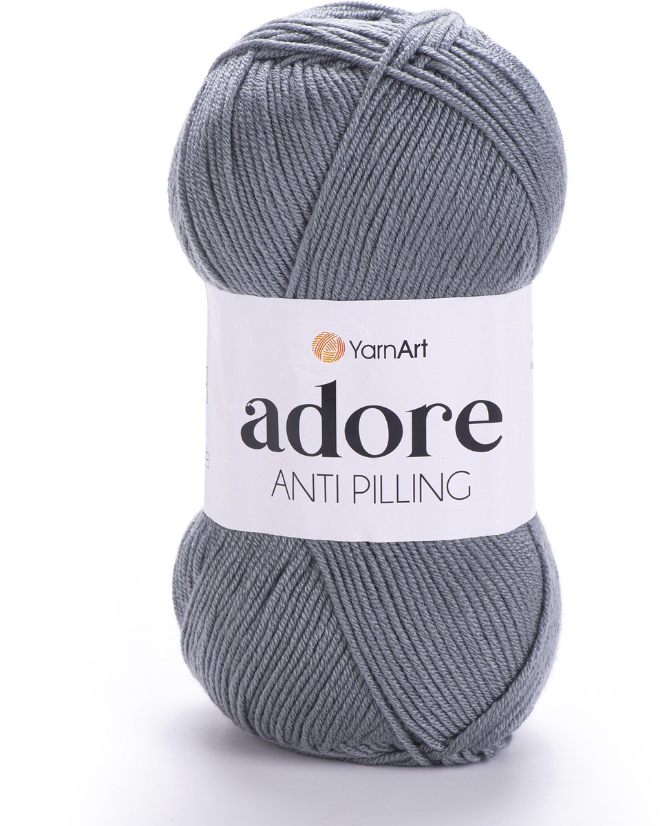 YarnArt Adore – Anti-Pilling Acryl Garen – Zacht & Kleurvast – Ideaal voor Kleding en Babyprojecten - Kleur 347