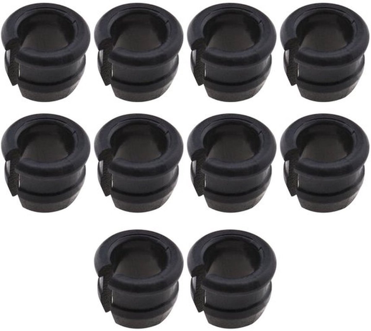 Fiets Klep Adapter - Amerikaanse Klep naar Franse Klep - 10 Stuks - Zwart - Luchtpomp Adapter - Geschikt voor Fietsen - 10 Stuks