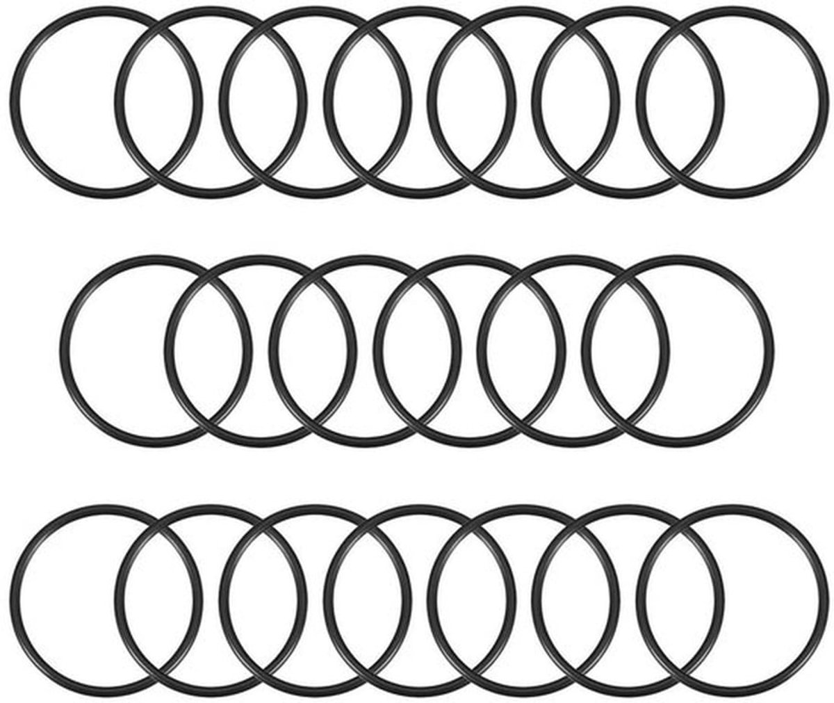 Nitrilrubber O-Ringen - Afdichtingsringen - Ideaal voor Loodgieterswerk - 31mm Buitendiameter - Perfect voor Auto Reparatie - 20 Stuks