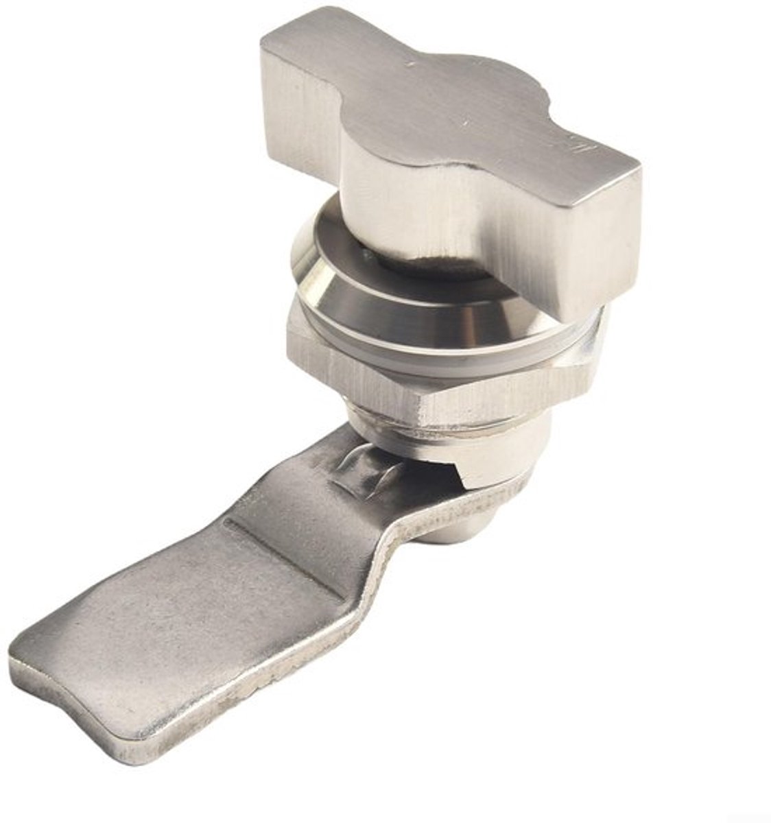 Tongslot Keyless - Duurzaam Aluminiumlegering - Eenvoudige Installatie - Geschikt voor Kasten/Spelconsoles - Veelzijdige Toepassingen - Soepele Rotatie - Vergrendelingssysteem