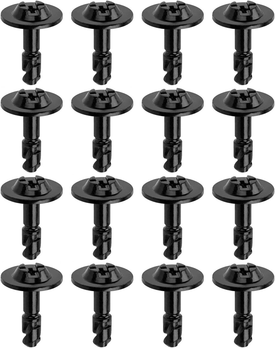 16 Stuks Bodemschroeven voor Onderbouwbescherming, Vervangingsschroeven Compatibel met Audi A4 A5 A6 A7 Q3 Q5 en Meer