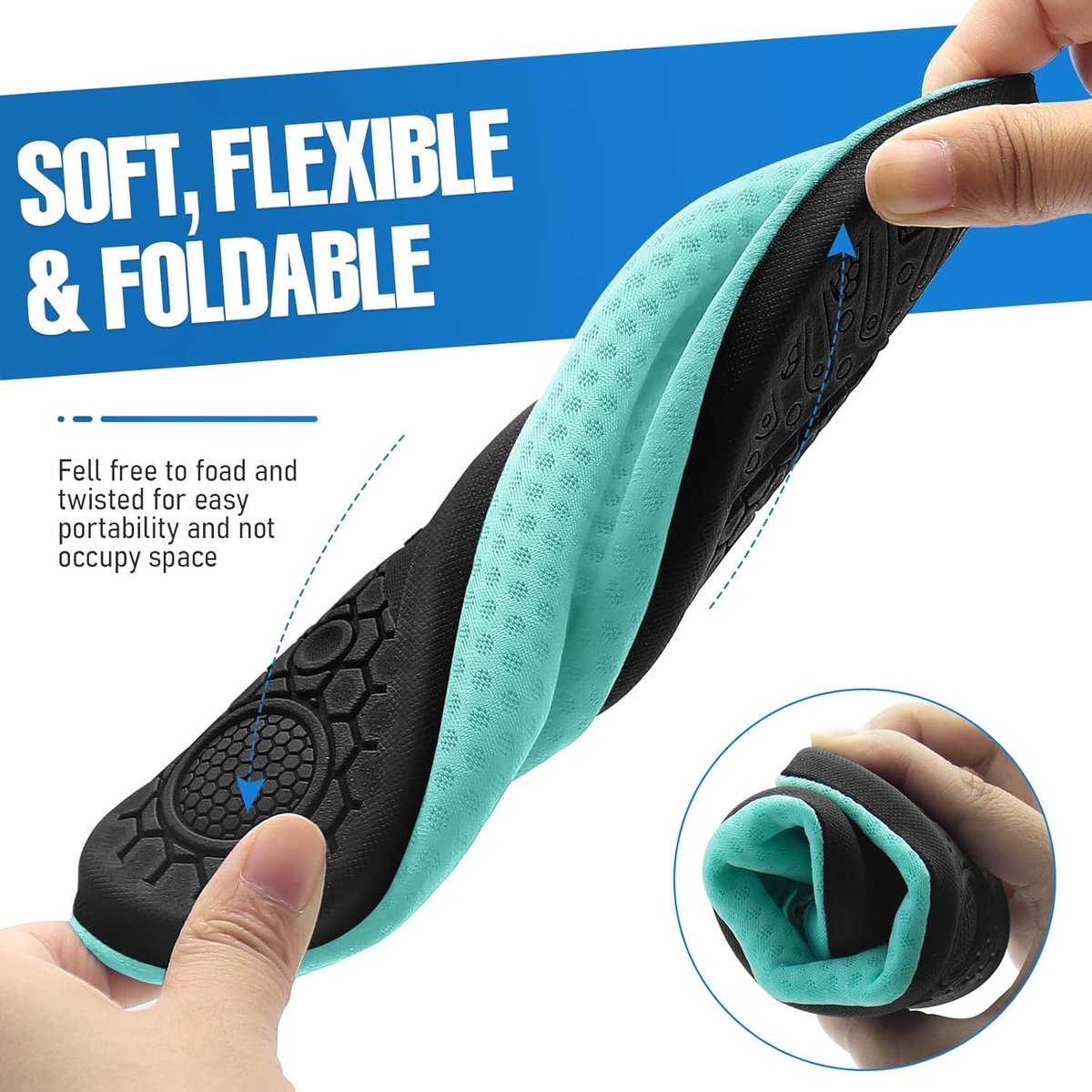 Unisex Waterschoenen, Antislip Strand- en Zwemschoenen voor Wateractiviteiten, Sneldrogend en Lichtgewicht