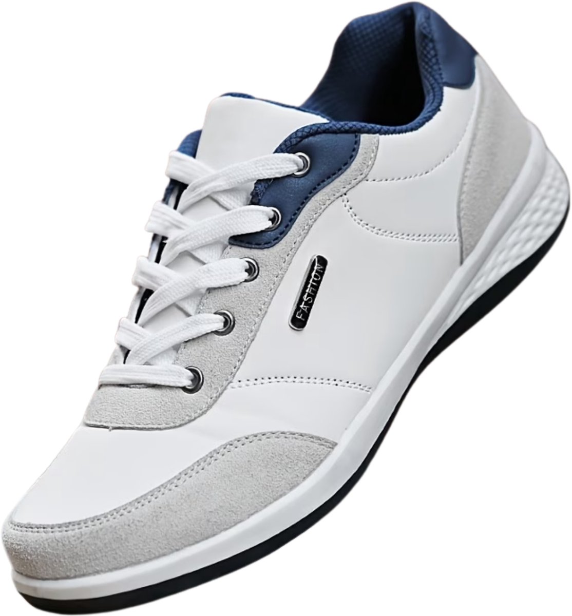 Currero Schoenen Heren Sneakers Comfortabel Wandelschoenen Casual Volwassenen 38.5 Wit