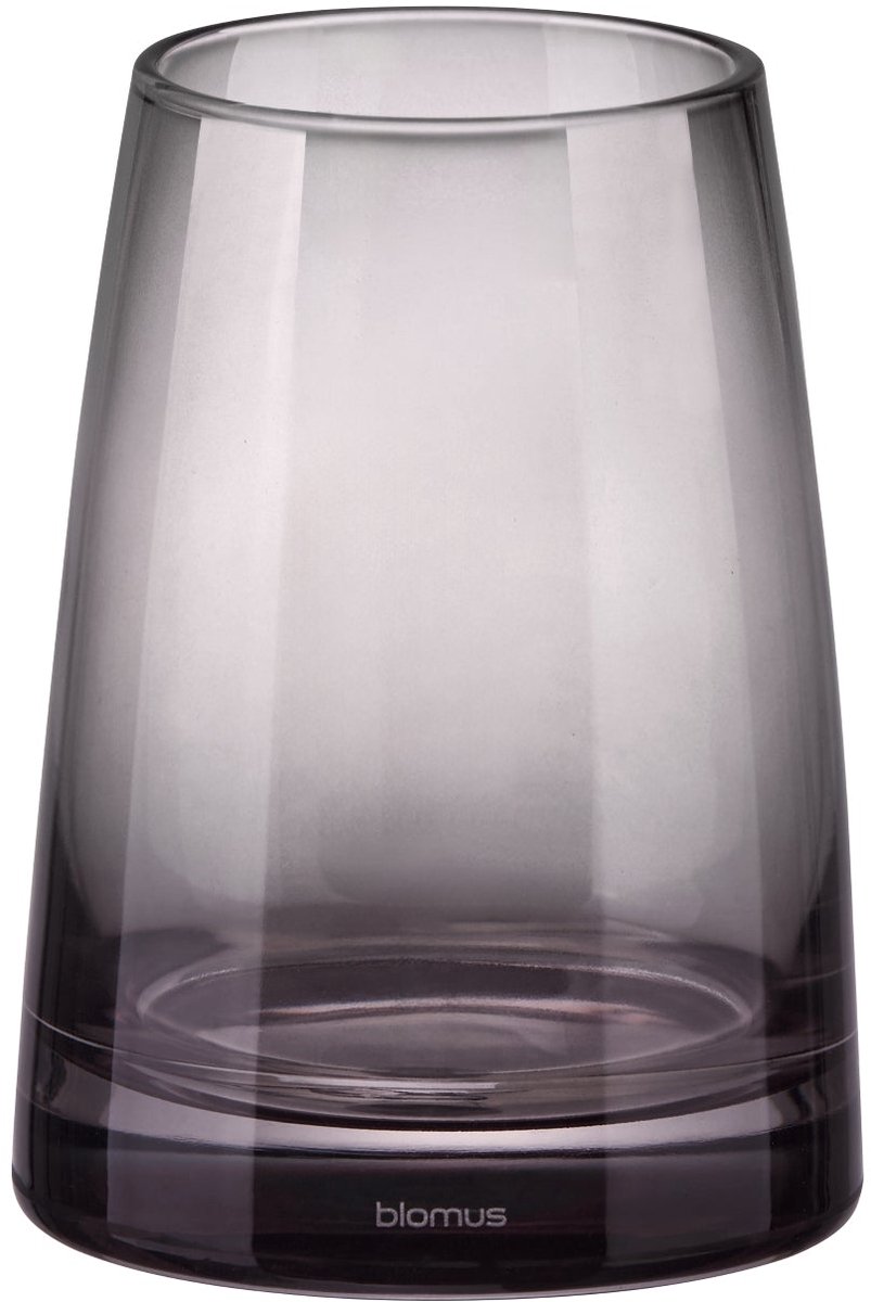 Ava Beker Black | Zwart | Glas