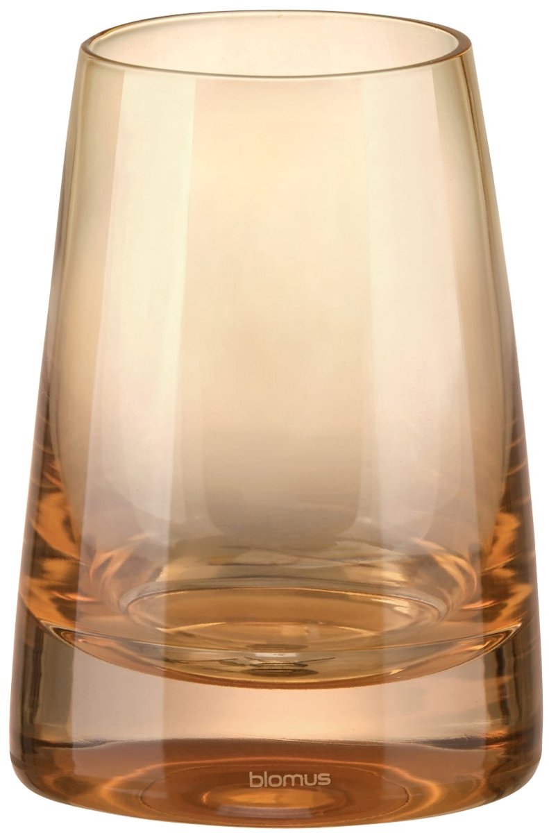 Ava Beker Tan | Bruin / Oranje | Glas