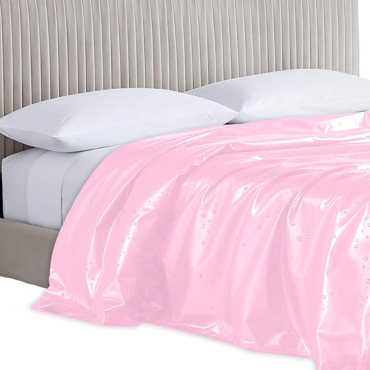 Waterdichte en Oliebestendige Massagetafelhoes - Beschermende Dekking voor Spa, Meubelbekleding en Kledingmaken (Roze 160x220 cm)