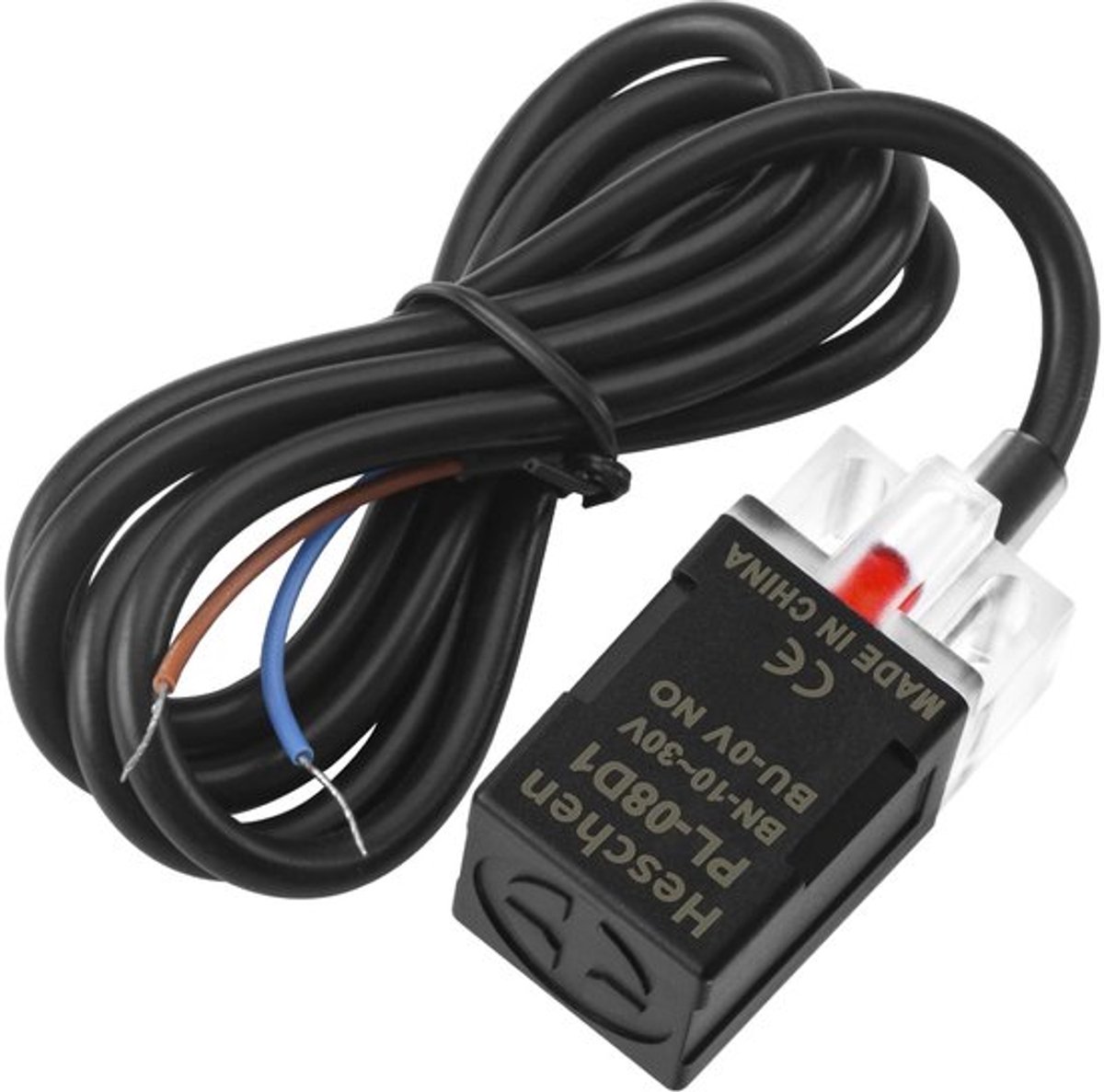 - Vierkante Inductieve Nabijheid Sensor - 8mm Detectieafstand - Betrouwbare Detector - Compact formaat - 10-30VDC - Geschikt voor Diverse T...