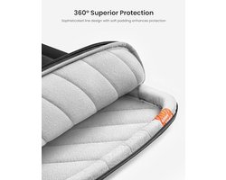 tomtoc 360° Hoes voor 16 inch MacBook Pro M3/M2/M1 Pro/Max A2991 A2780 A2485 A2141 2023-2019, Laptop Schoudertas Geschikt voor ASUS Vivobook 15/16, Dell Inspiron 15, 15" Lenovo IdeaPad Flex
