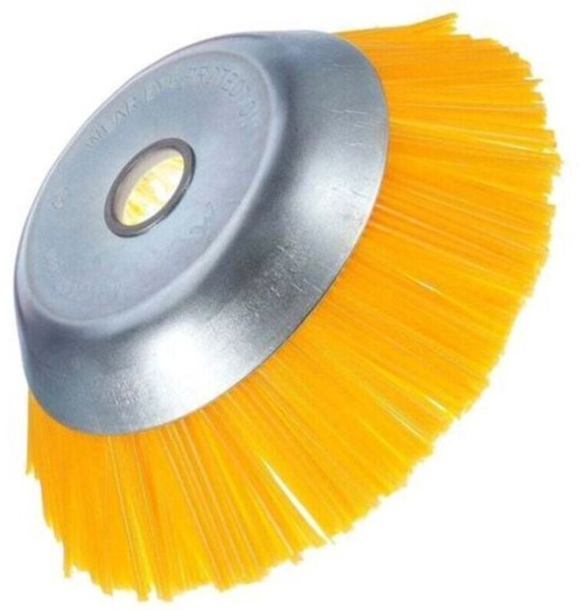 Nylon onkruidborstel - Universele ronde borstel geschikt voor bosmaaiers - Duurzaam tuingereedschap - 200 mm x 25,4 mm