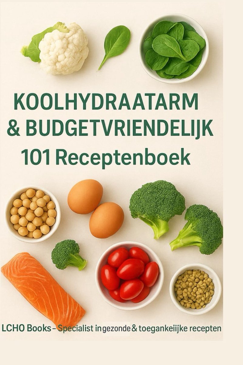 SnelShoppen - Koolhydraatarm Receptenboek - Budgetvriendelijk Koken Voor Weinig Geld - 101 Gezonde Gerechten Voor Elke Dag - Ideaal Voor Keuken, Gezin