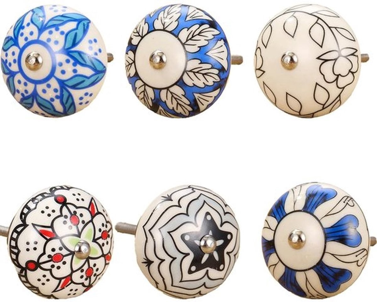 Keramische Deurknoppen - Kleurvolle Knoppen - Decoratieve Handgrepen - Meubelaccessoires -