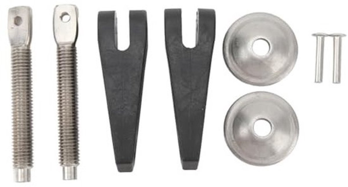 Klemschroef Vervangingsonderdelenset - Schroevenset - Buitenboordmotor - ABS/Aluminiumlegering - OE-nummer 6G1 4311600 - Past op 2SH/8SN Beugel