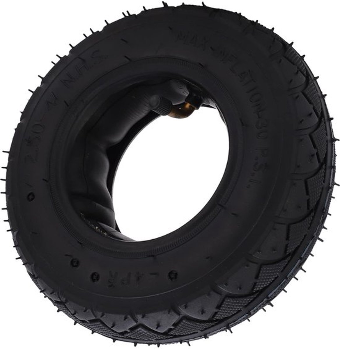 Binnenband en Buitenband Set - Antislip - 2.50-4 - Duurzaam Rubber - Geschikt voor Elektrische Rolstoel - Verbeterde Afdichting