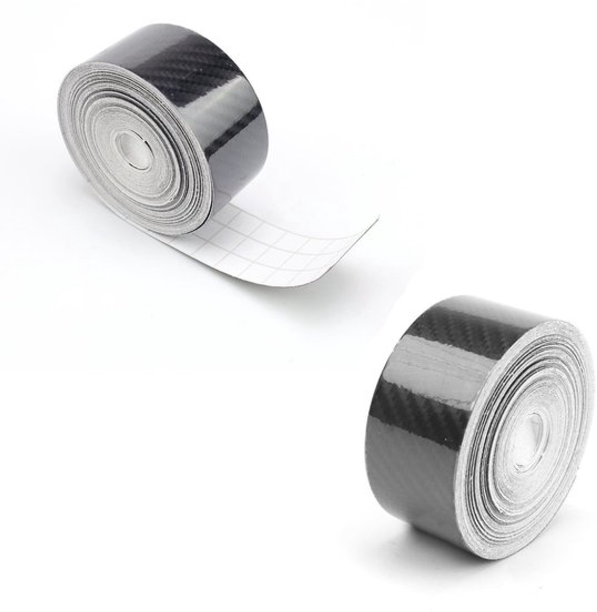 5D Adhesive Film - Zelfklevende Car Wrap - Waterproof en UV-bestendig - Zwart Mat - Carbon Fibre Folie - Geschikt voor Auto's, Computers...