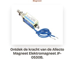 Magneet Elektromagneet - 6V DC - Eenvoudige installatie - 300mA - Aantrekkingskracht 5N - Betrouwbare werking - Geschikt voor diverse toe...