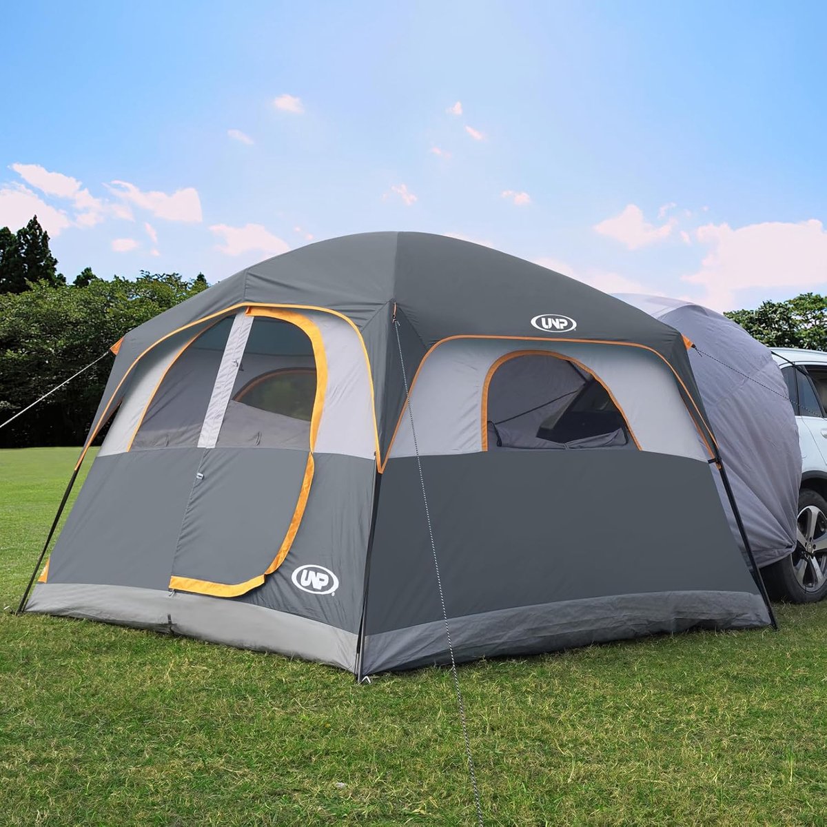SUV tent voor 6 personen - ruime car camping tent - eenvoudig op te zetten - ideaal voor gezinnen - ShopVlot