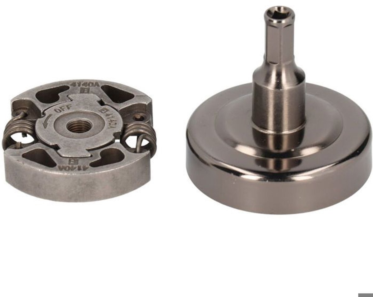 Koppelingsdrumset Geschikt voor Stihl FS38 FS40 FS45 FS46 FS50 FS55 FS56 FS70 - Zinklegering - Hoge precisie, hoge sterkte - Set van 2 stuks