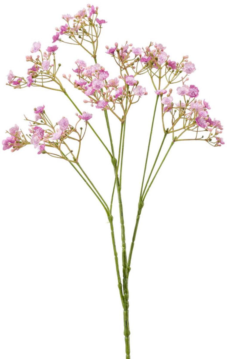 Emerald Kunstbloem Gipskruid 68cm lila - Kunstplant voor binnen
