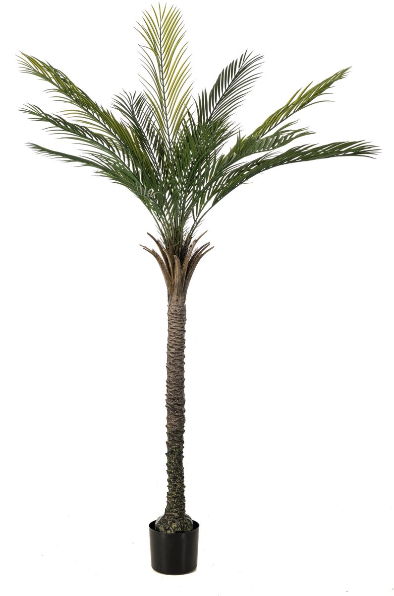 Emerald Kunstboom Palm UV 180cm - Kunstplant voor binnen Groen