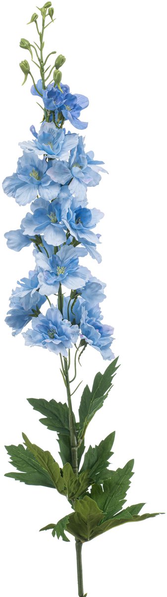 Emerald Kunstbloem Ridderspoor RT lichtblauw 90cm - Kunstplant voor binnen