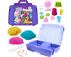 Kinetic Sand - Sandyland-speelset met 907 gram kneedbaar speelzand meer dan 15 gereedschappen - Origineel Kinetic Sand