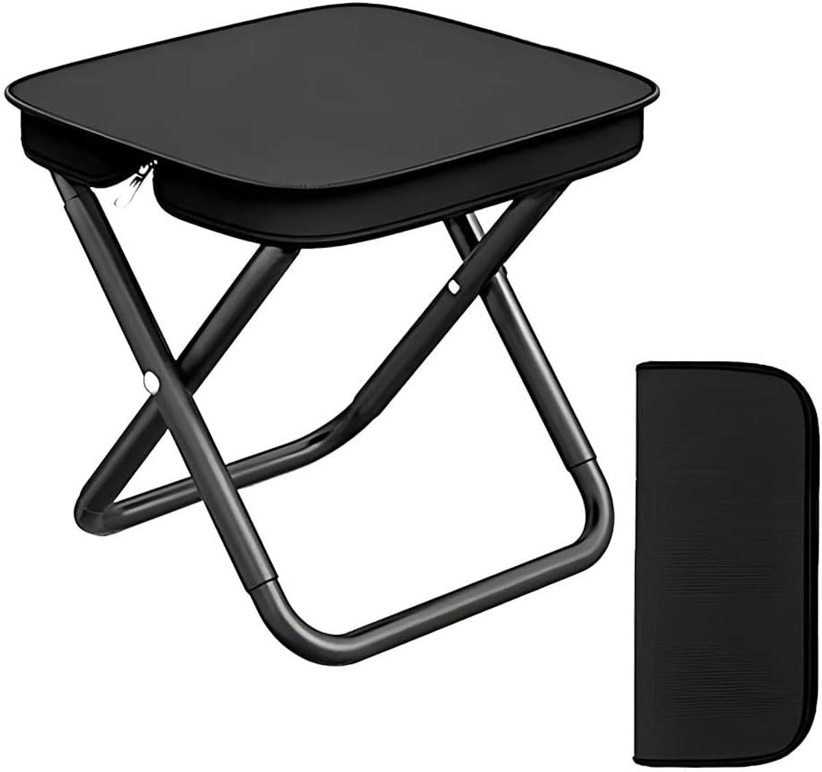 Lichtgewicht Vouwbare Visstoel voor Buiten, Perfect voor Kamperen, Tuin, Barbecue en Strandactiviteiten