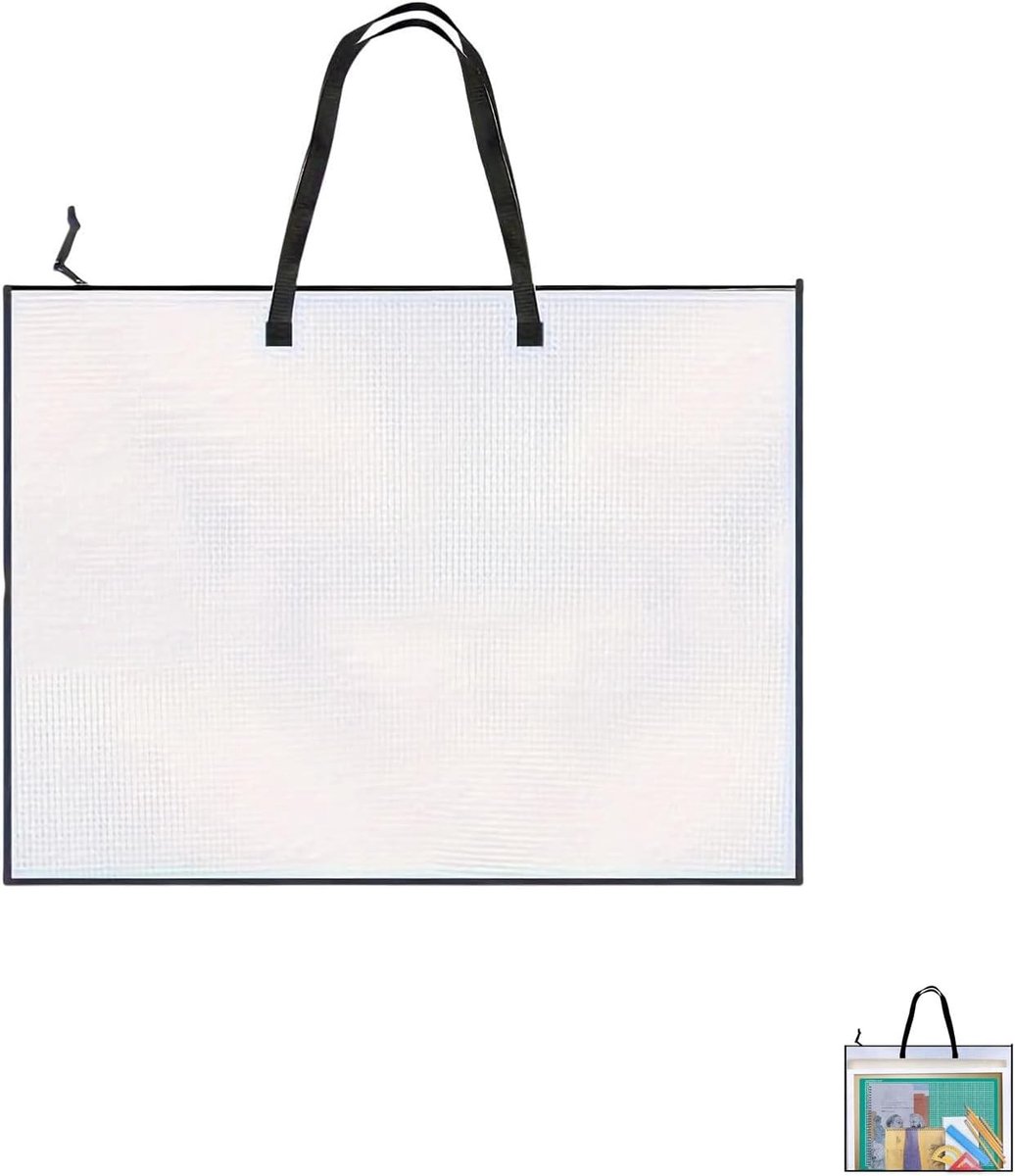 Ruime en Lichtgewicht Portfolio Tas voor Kunst, Aquarellen en Tekeningen - Ideaal voor Creatieve Professionals