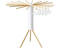 M-Goods - Wasrek Inklapbaar - Droogrek Staand - Wasrek Buiten & Binnen - Opvouwbaar Droogrek - 16 Armen