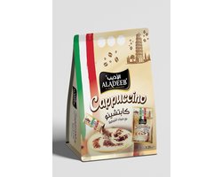 ALADEEB Cappuccino Instant Koffie met Chocolade poeder 20 Stuks x 25g
