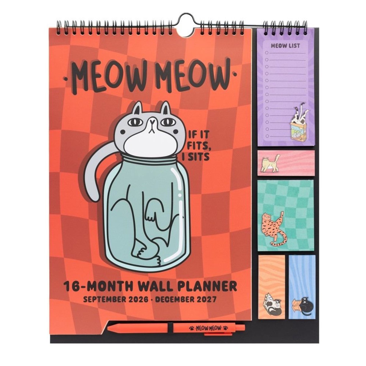 Grupo Erik - Meow Meow 2026/2027 Planner - Multicolours