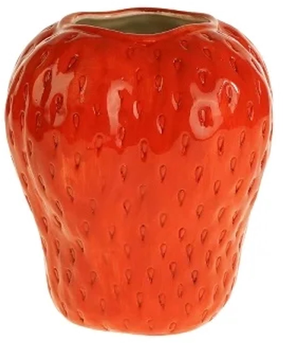 Vaas Aardbei - 18 cm