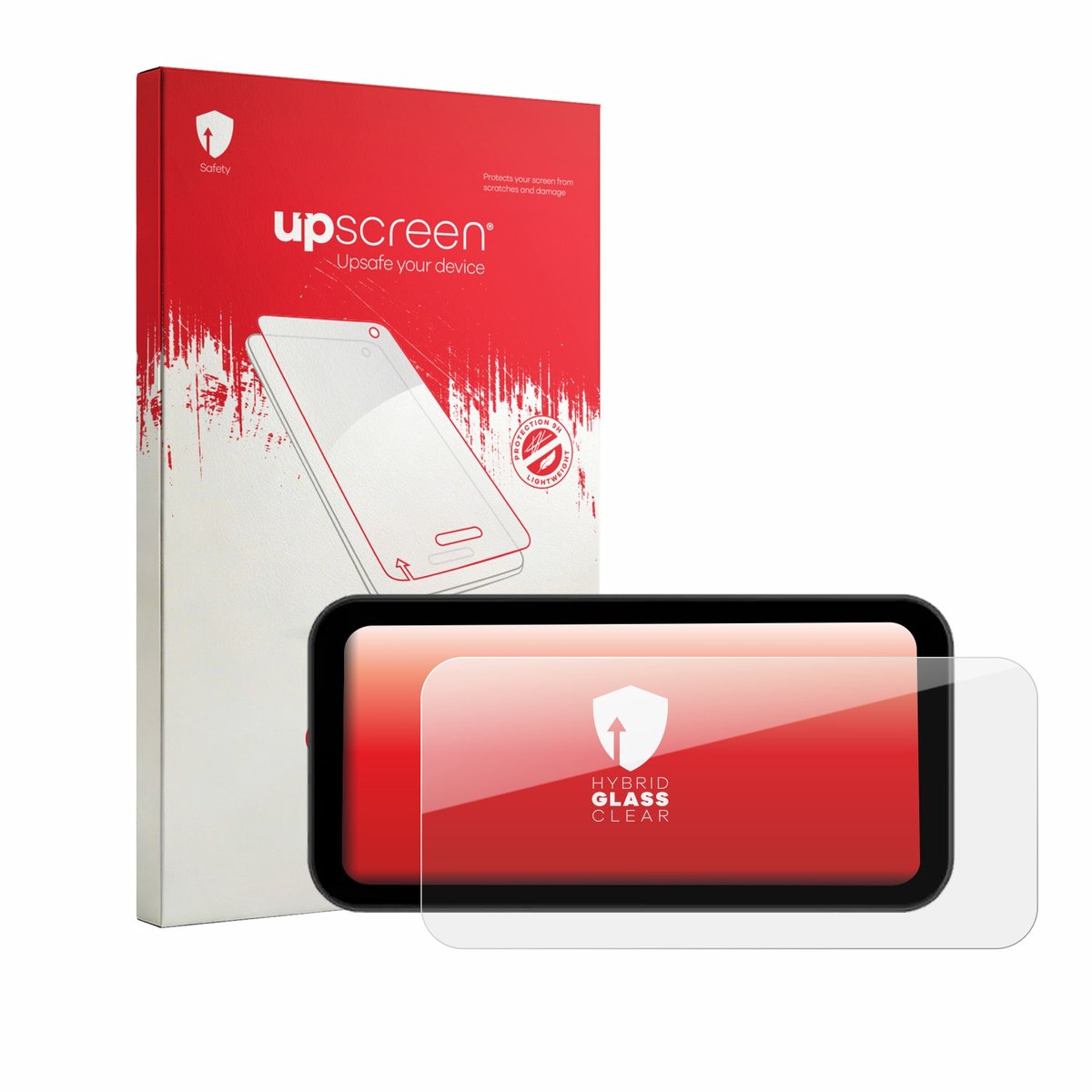 upscreen - Screenprotector voor Carpuride W603F 6.3" - Folie Beschermfolie Beschermglas transparant