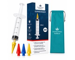 Christian Deluxe Oorspuit - Oorreiniger voor Veilig Oorsmeer Verwijderen - Ear Cleaner - Oor Uitspuiten & Oren Schoonmaken