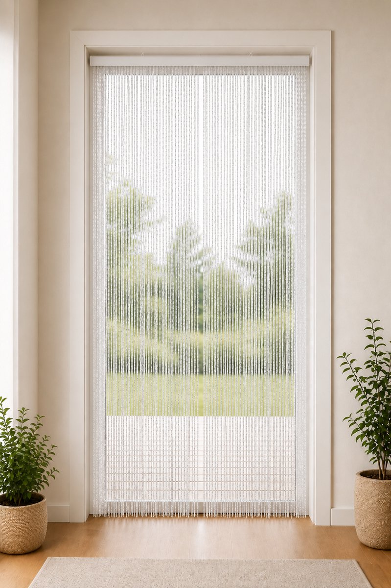 Dutchers® Transparant PVC Deurgordijn – 90 x 200 cm – Transparante Deurstroken – Vliegengordijn – Insectenwerend - Deurhor – Voor Binnen & Buiten
