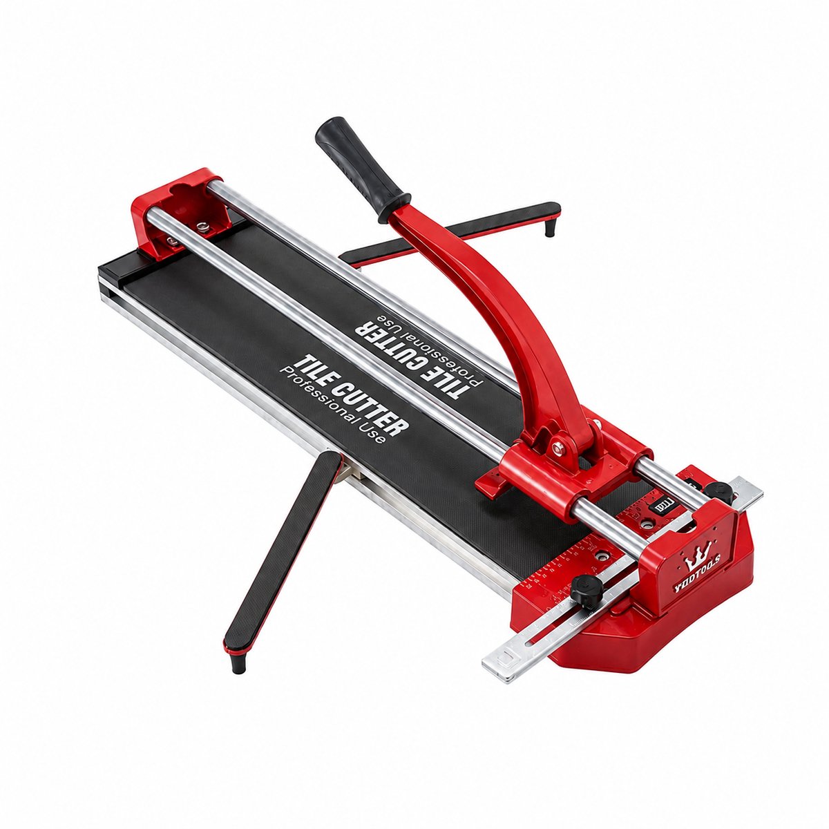 Brandistry - Tegelsnijder - Handmatige Tegelsnijder - Laser Positionering - Dubbele Rails - 120 CM - Industrieel Snijden