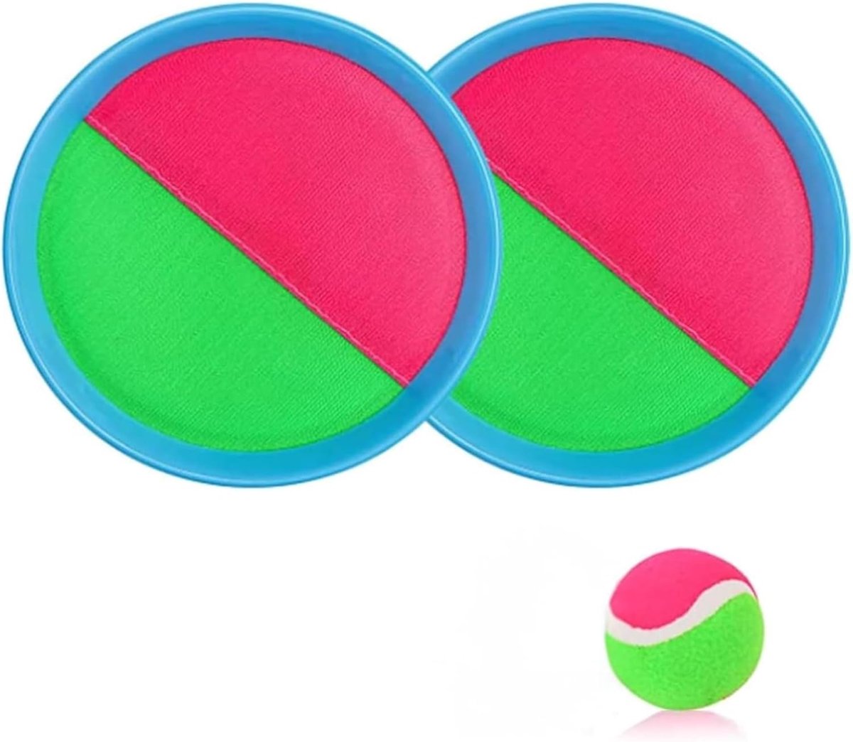 SnelShoppen - Outdoor Speelgoed voor Kinderen - Ballen Gooi- en Vangspel - Waterdicht - 4 Scheppen en 2 Ballen - Perfect voor Tuin, Zwembad en Buitena