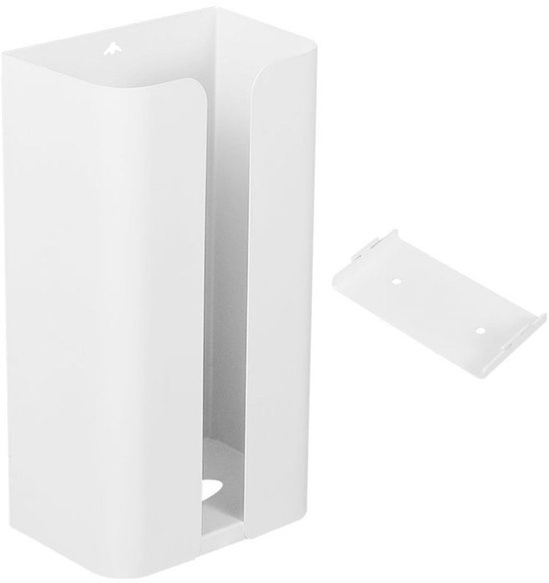 Tissuebox Magnetisch Ontwerp - Wandgemonteerde Tissuebox - Papierdispenser - Koolstofstaal - Brede Opening - Sterke Magnetische Zuigkracht - Papieren Handdoekhouder