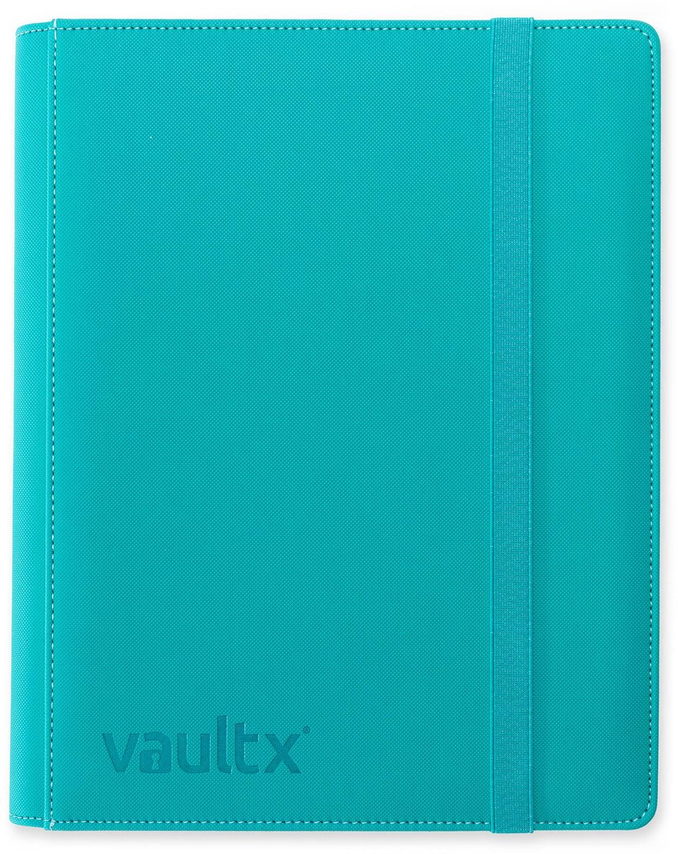 Vault X 9-Pocket Exo-Tec® Strap Binder - Verzamelmap - 360 Kaarten/Blauwgroen