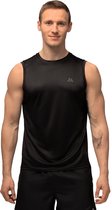 DANISH ENDURANCE Sport Tank Top voor Heren - Quick-Dry - Gerecycelde Materialen - Zwart - Maat M