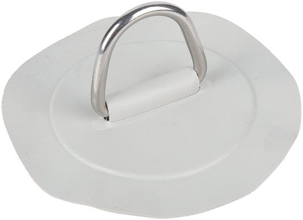 D Ring Pad 6 inch - PVC + Roestvrij Staal - Geschikt voor Inflatable Boot - Kayak/Canoe/Surfboard - Gemakkelijk te Bevestigen - Duurzaam Materiaal - Bootaccessoire