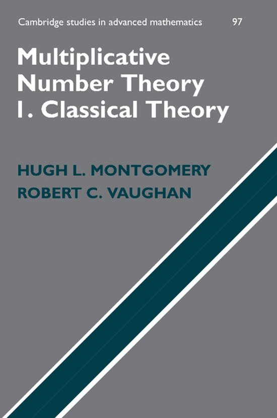 Multiplicative Number Theory I - cover
