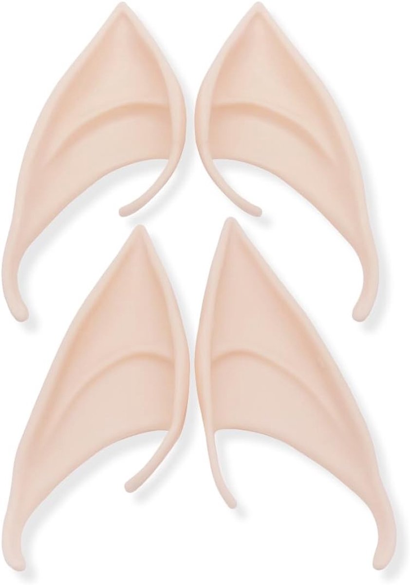 Elfenoren van zacht latex voor kinderen en volwassenen, perfect voor cosplay, Halloween en feestaccessoires